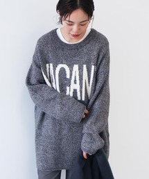 バイパチVACANTロングニットプルオーバー