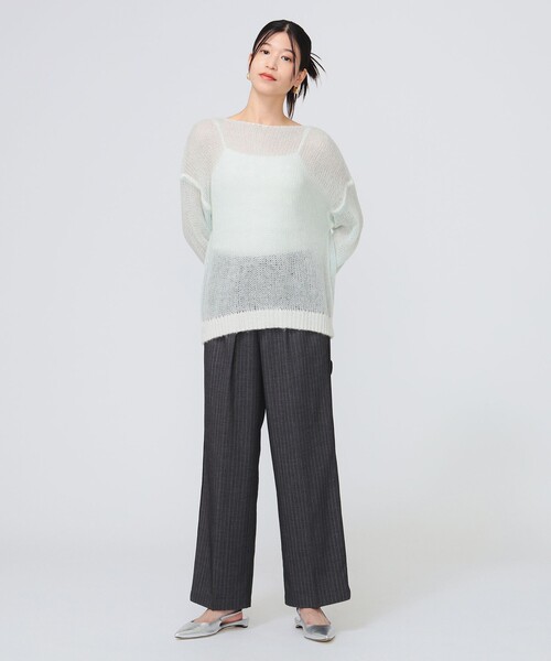 B:MING by BEAMS(ビーミングバイビームス)の「ピンストライプ ライン パンツ(S~M)(その他パンツ・レディース・チャコールグレー/ネイビー・SMALL/MEDIUM)」の17枚目の写真