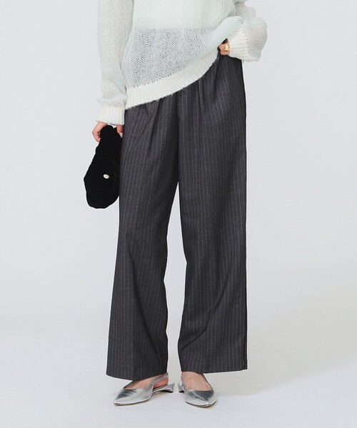 B:MING by BEAMS(ビーミングバイビームス)の「ピンストライプ ライン パンツ(S~M)(その他パンツ・レディース・チャコールグレー/ネイビー・SMALL/MEDIUM)」の21枚目の写真