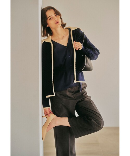 B:MING by BEAMS(ビーミングバイビームス)の「ピンストライプ ライン パンツ(S~M)(その他パンツ・レディース・チャコールグレー/ネイビー・SMALL/MEDIUM)」の22枚目の写真