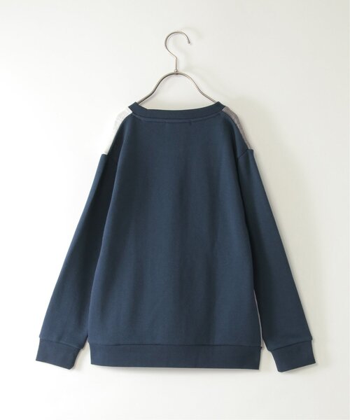 ikka(イッカ)の「ニットソーブロックストレーナー(120~160cm)(スウェット・キッズ・その他/ネイビー・130/140/150/160/120)」の22枚目の写真