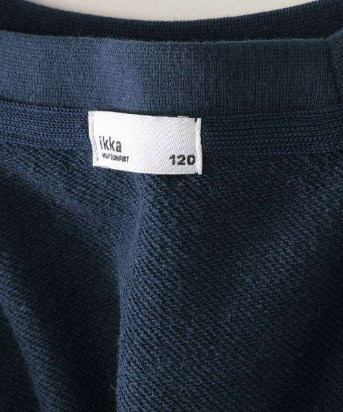 ikka(イッカ)の「ニットソーブロックストレーナー(120~160cm)(スウェット・キッズ・その他/ネイビー・130/140/150/160/120)」の10枚目の写真