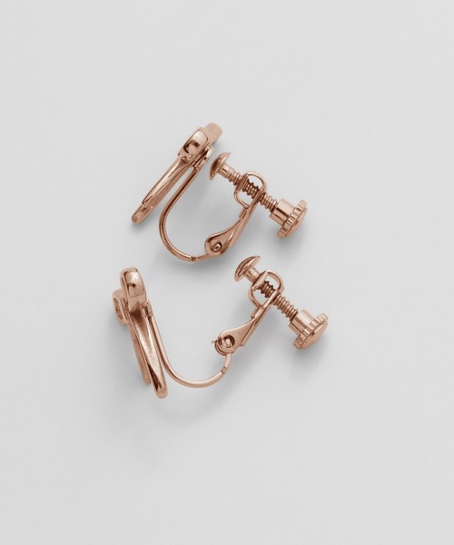 ciite' surgical stainless（シーテサージカルステンレス）の「【 金属アレルギー対応 】 リボンイヤリング サージカルステンレス   (両耳用)（イヤリング・レディース・シルバー/ゴールド・FREE）」の8枚目の写真