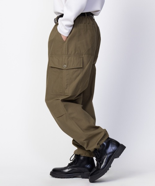 Mac-House(マックハウス)の「6Poket twill Wide Cargo pants(カーゴパンツ・メンズ・ブラック/ベージュ/オリーブ・M/XL/L)」の16枚目の写真