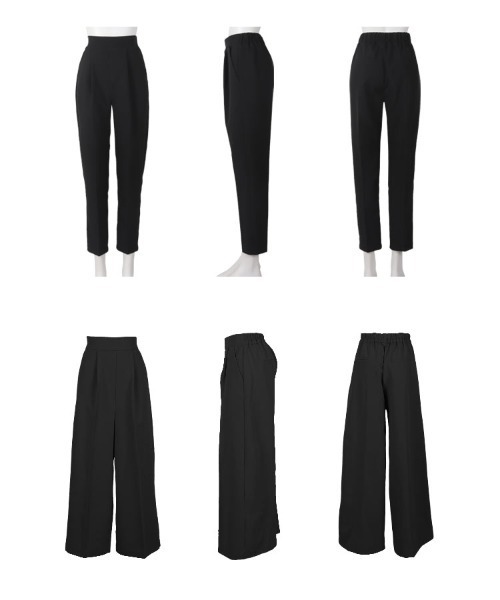 KOBE LETTUCE（コウベレタス）の「[ セレモニー ] サイズが選べるペプラムジャケット4点スーツ（スーツセット・レディース・ブラック/ネイビー/ネイビー系/ブラック系・M/L/M1/L1）」の17枚目の写真