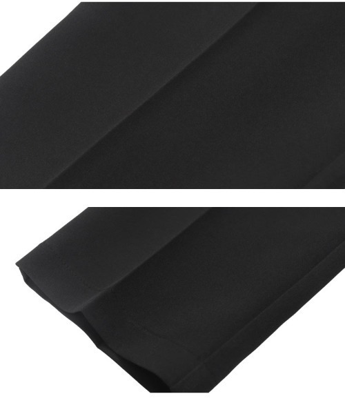 KOBE LETTUCE（コウベレタス）の「[ セレモニー ] サイズが選べるペプラムジャケット4点スーツ（スーツセット・レディース・ブラック/ネイビー/ネイビー系/ブラック系・M/L/M1/L1）」の22枚目の写真