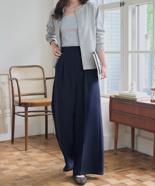 KOBE LETTUCE（コウベレタス）の「[ セレモニー ] サイズが選べるペプラムジャケット4点スーツ（スーツセット・レディース・ブラック/ネイビー/ネイビー系/ブラック系・M/L/M1/L1）」の15枚目の写真