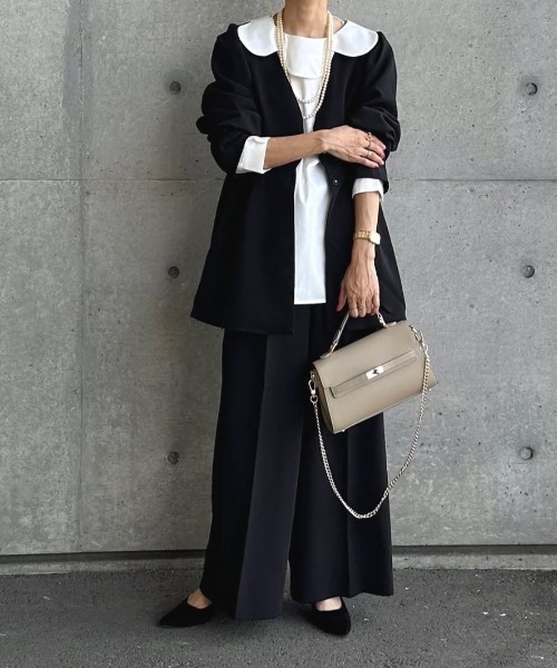 セール】[ セレモニー ] サイズが選べるペプラムジャケット4点スーツ