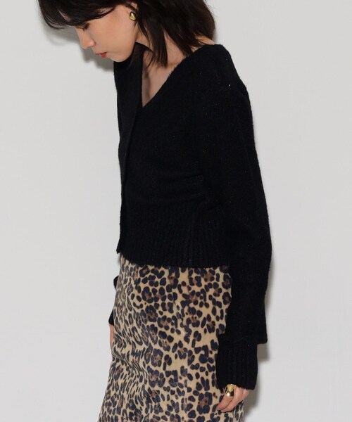 GALLEST(ギャレスト)の「◆フェザースパンコール2wayカーディガン(カーディガン/ボレロ・レディース・ブラック/ブルーグリーン/ナチュラル・38)」の20枚目の写真