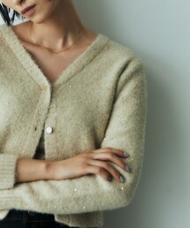 GALLEST | フェザースパンコール2wayカーディガン(カーディガン/ボレロ)