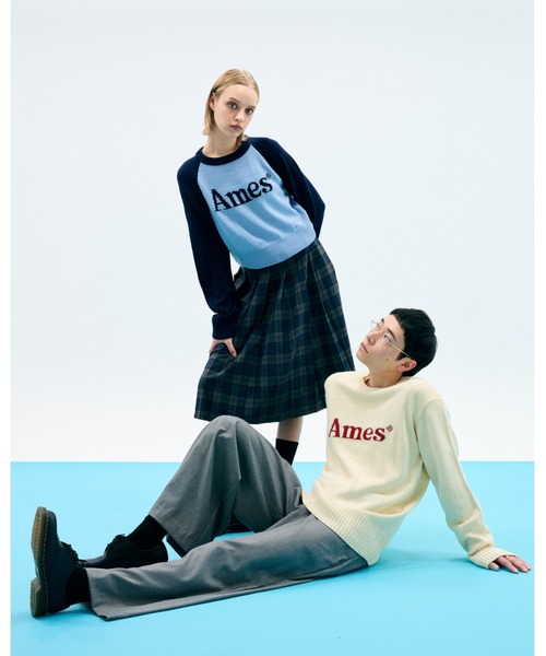 3.3 Field Trip （3.3フィールドトリップ）の「3.3 Field Trip／ベルトツキチェックスカート（スカート・レディース・グレー/ブラウン・FREE）」の5枚目の写真