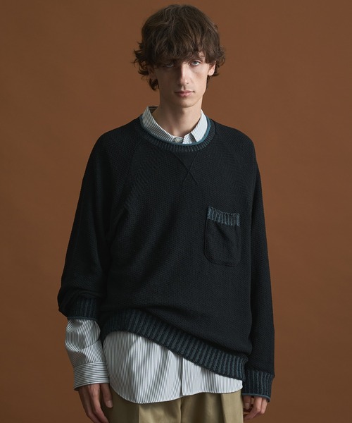 AWAKE ブラック フリースセーター M 楽天市場】メゾンキツネ MAISON KITSUNE クルーネックセーター