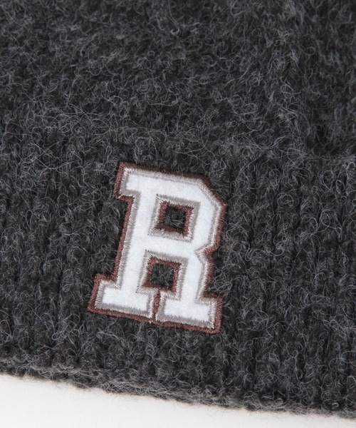 LAKOLE（ラコレ）の「ロゴニットワッチ / 149311（ニットキャップ/ビーニー・メンズ・レッド/チャコール/ベージュ・9）」の11枚目の写真