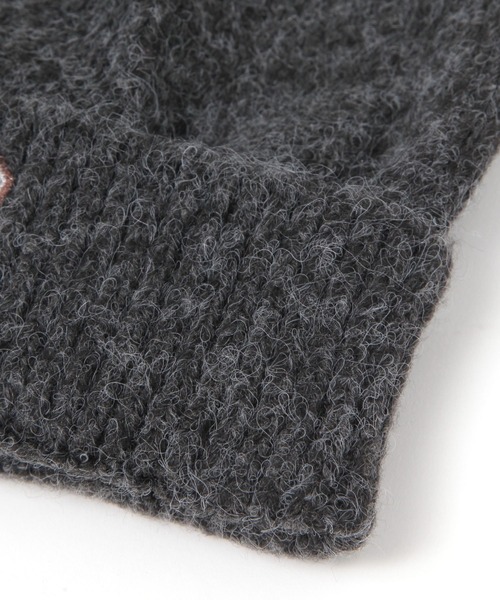 LAKOLE（ラコレ）の「ロゴニットワッチ / 149311（ニットキャップ/ビーニー・メンズ・レッド/チャコール/ベージュ・9）」の12枚目の写真