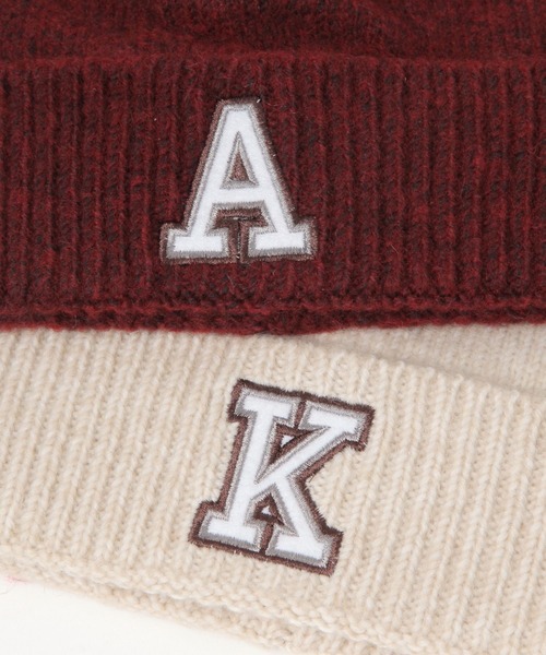 LAKOLE（ラコレ）の「ロゴニットワッチ / 149311（ニットキャップ/ビーニー・メンズ・レッド/チャコール/ベージュ・9）」の14枚目の写真