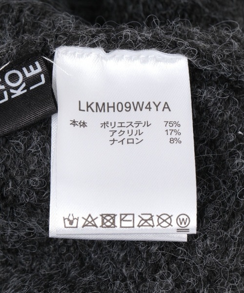 LAKOLE（ラコレ）の「ロゴニットワッチ / 149311（ニットキャップ/ビーニー・メンズ・レッド/チャコール/ベージュ・9）」の15枚目の写真