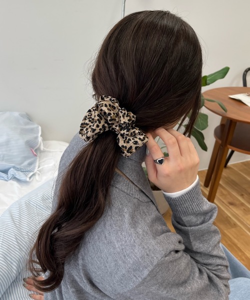 Birthday room（バースデイルーム）の「レオパードシュシュ / leopard chou chou（シュシュ・レディース・B/A・FREE）」の6枚目の写真