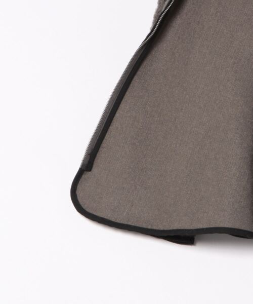 tocco closet(トッコ クローゼット)の「【ZOZO限定】ループブークレージャケット(その他アウター・レディース・ブラック/アイボリー/チャコールグレー・M)」の5枚目の写真