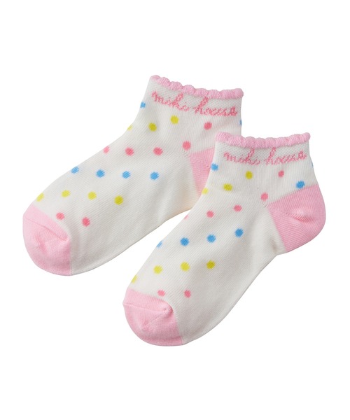 MIKI HOUSE(ミキハウス)の「ローカットソックスパック3足セット(17cm-23cm)(ソックス/靴下・キッズ・イエロー/ホワイト/ブルー/グレー・21cm/19cm/17cm/17-19cm/19-21cm/21-23cm)」の7枚目の写真