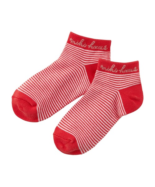 MIKI HOUSE(ミキハウス)の「ローカットソックスパック3足セット(17cm-23cm)(ソックス/靴下・キッズ・イエロー/ホワイト/ブルー/グレー・21cm/19cm/17cm/17-19cm/19-21cm/21-23cm)」の8枚目の写真