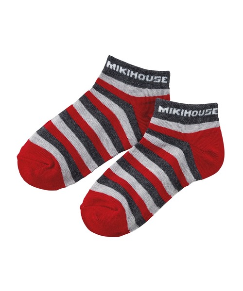 MIKI HOUSE(ミキハウス)の「ローカットソックスパック3足セット(17cm-23cm)(ソックス/靴下・キッズ・イエロー/ホワイト/ブルー/グレー・21cm/19cm/17cm/17-19cm/19-21cm/21-23cm)」の14枚目の写真