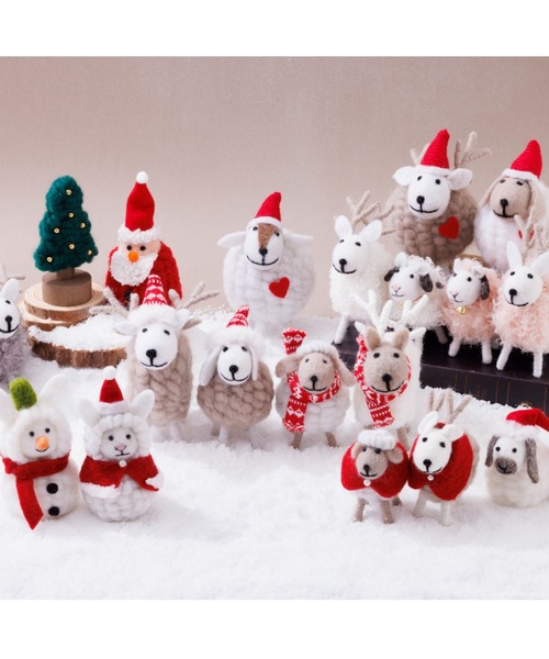 マークス モコモコアニマル・トナカイ クリスマス インテリア