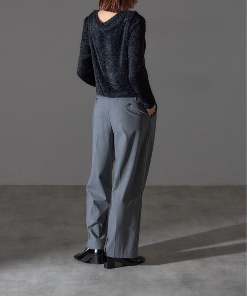 【セール】【アンサンブルセット】シャギーニット＋タンクキャミセット（ニット/セーター）｜each（イーチ）