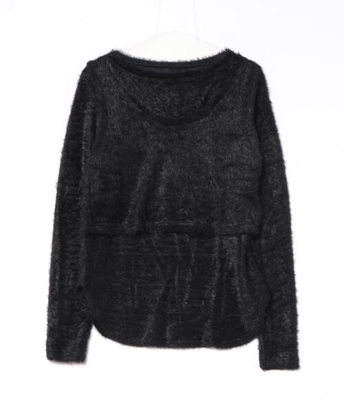 【セール】【アンサンブルセット】シャギーニット＋タンクキャミセット（ニット/セーター）｜each（イーチ）