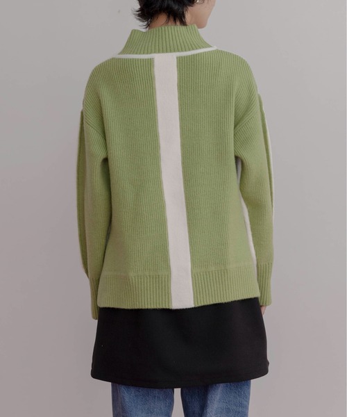 ラインデザイン配色ニット Eimee Law│Eimee Law & LHELBIE 公式