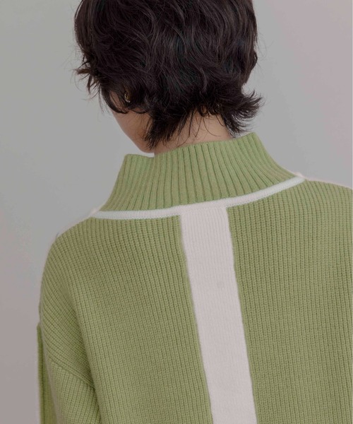 ラインデザイン配色ニット Eimee Law│Eimee Law & LHELBIE 公式