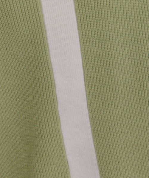 Eimee Law（エイミーロウ）の「ラインデザイン配色ニット（ニット/セーター・レディース・ブラック/アイボリー/ピンク/オフホワイト/チャコールグレー・FREE）」の18枚目の写真