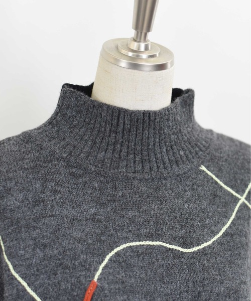 ラインデザイン配色ニット Eimee Law│Eimee Law & LHELBIE 公式