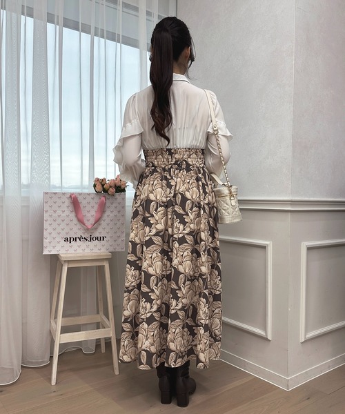 セール】アソート柄ドッキングワンピース【ZOZOTOWN限定アイテム