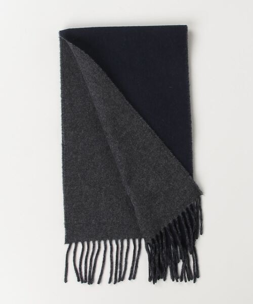 POLO RALPH LAUREN（ポロ ラルフ ローレン）の「リバーシブル ウールブレンド マフラー（マフラー・メンズ・マルチ・ONE）」の4枚目の写真