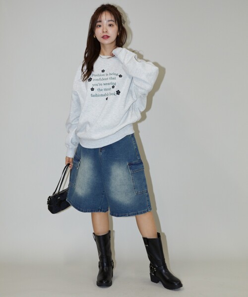 新品未使用【MARY QUANT × PUBLUX】レースロゴスウェット PUBLUX（パブリュクス）の「MARY QUANT × PUBLUX/マリークワント