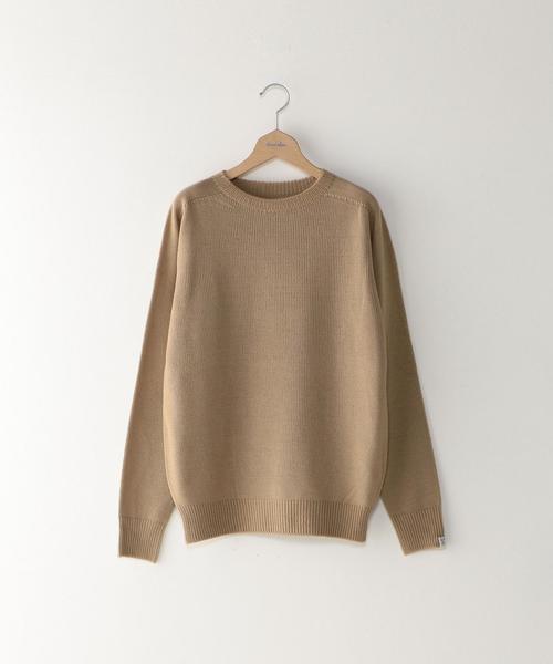 Steven Alan（スティーブンアラン）の「＜Steven Alan＞ SOUVENIR TUBE CN/ﾆｯﾄ◆（ニット/セーター・メンズ・オフホワイト/ブラック/ダークグレー/ベージュ・X-LARGE/SMALL/LARGE/MEDIUM）」の4枚目の写真