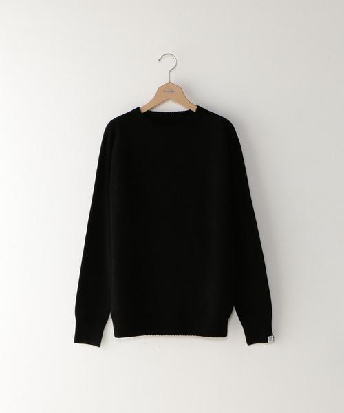 Steven Alan（スティーブンアラン）の「＜Steven Alan＞ SOUVENIR TUBE CN/ﾆｯﾄ◆（ニット/セーター・メンズ・オフホワイト/ブラック/ダークグレー/ベージュ・X-LARGE/SMALL/LARGE/MEDIUM）」の2枚目の写真