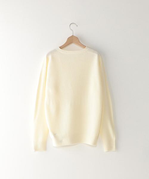 Steven Alan（スティーブンアラン）の「＜Steven Alan＞ SOUVENIR TUBE CN/ﾆｯﾄ◆（ニット/セーター・メンズ・オフホワイト/ブラック/ダークグレー/ベージュ・X-LARGE/SMALL/LARGE/MEDIUM）」の17枚目の写真