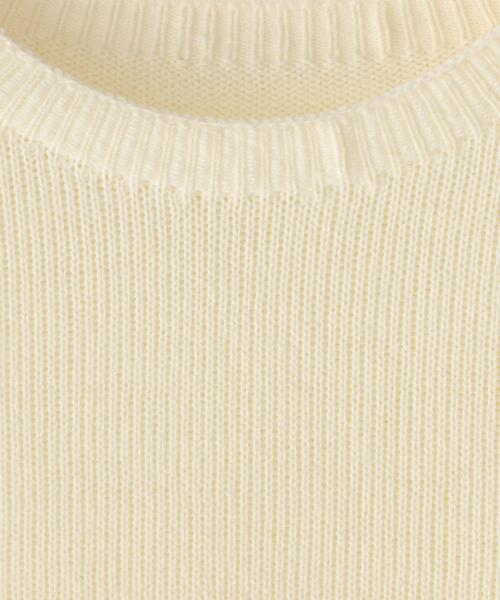 Steven Alan（スティーブンアラン）の「＜Steven Alan＞ SOUVENIR TUBE CN/ﾆｯﾄ◆（ニット/セーター・メンズ・オフホワイト/ブラック/ダークグレー/ベージュ・X-LARGE/SMALL/LARGE/MEDIUM）」の18枚目の写真