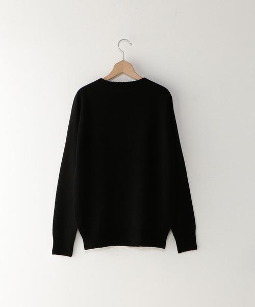 Steven Alan（スティーブンアラン）の「＜Steven Alan＞ SOUVENIR TUBE CN/ﾆｯﾄ◆（ニット/セーター・メンズ・オフホワイト/ブラック/ダークグレー/ベージュ・X-LARGE/SMALL/LARGE/MEDIUM）」の8枚目の写真