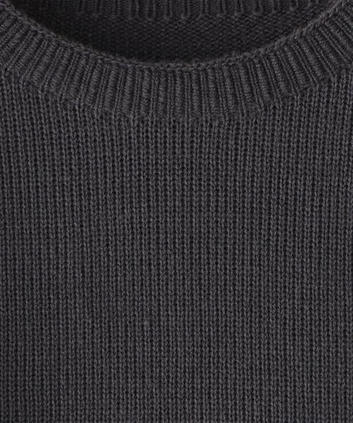 Steven Alan（スティーブンアラン）の「＜Steven Alan＞ SOUVENIR TUBE CN/ﾆｯﾄ◆（ニット/セーター・メンズ・オフホワイト/ブラック/ダークグレー/ベージュ・X-LARGE/SMALL/LARGE/MEDIUM）」の11枚目の写真