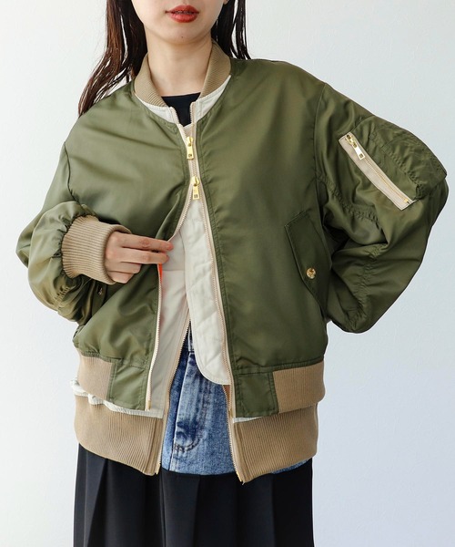 RISLEY】肩掛けMA-Iブルゾン（MA-1）｜Cepica（セピカ）のファッション