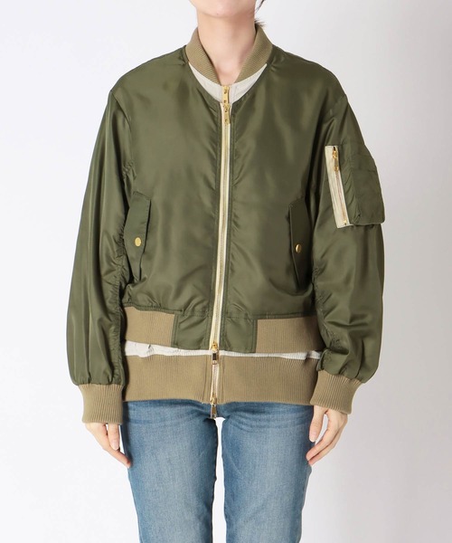 RISLEY】肩掛けMA-Iブルゾン（MA-1）｜Cepica（セピカ）のファッション