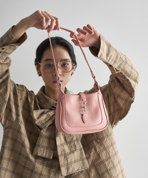 ハンギングクリップアクセントショルダーバッグ（ショルダー