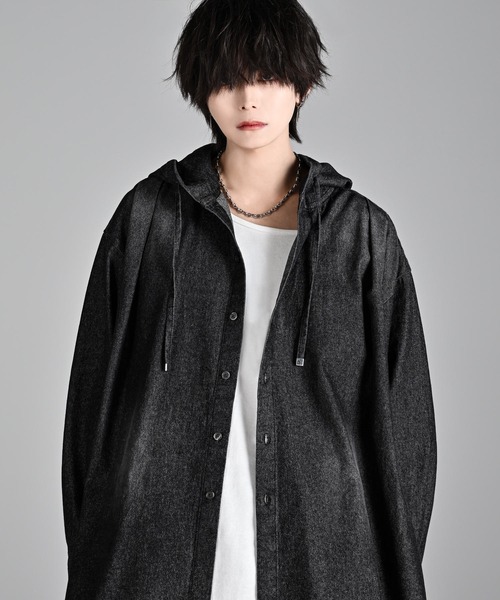 ADRER（アドラー）の「over size shirt parker / オーバーサイズ