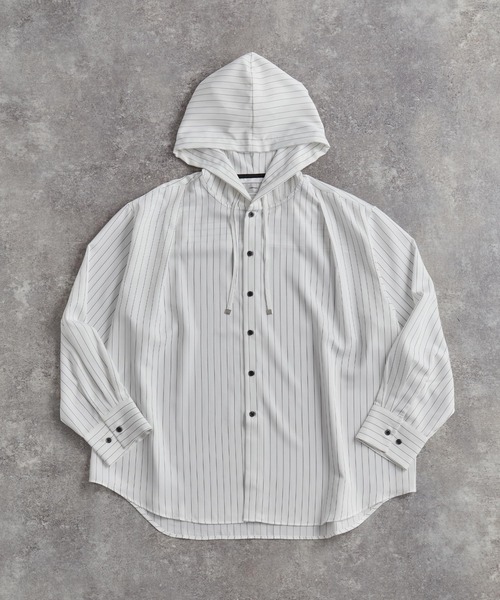 早い者勝ち！　【ADRER】over size shirt parker ADRER over size shirt parker