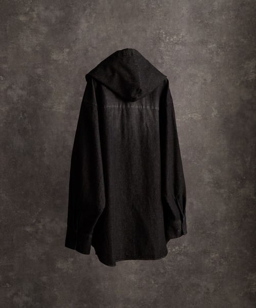 over size shirt parker / オーバーサイズシャツパーカー（シャツ/ブラウス）｜ADRER（アドラー）のファッション通販 - ZOZOTOWN
