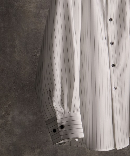 ADRER（アドラー）の「over size shirt parker / オーバーサイズ