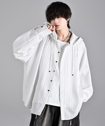 ADRER（アドラー）の「over size shirt parker / オーバーサイズシャツパーカー（シャツ/ブラウス）」