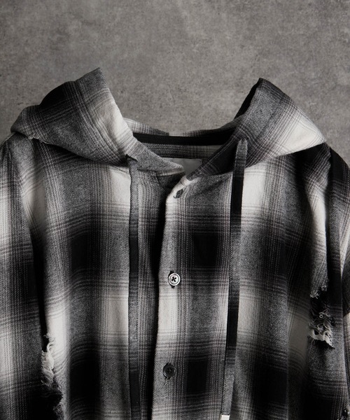 over size shirt parker / オーバーサイズシャツパーカー（シャツ/ブラウス）｜ADRER（アドラー）のファッション通販 - ZOZOTOWN